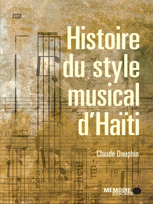 cover image of Histoire du style musical d'Haïti